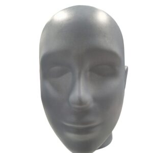 Mannequin head for wig fitting