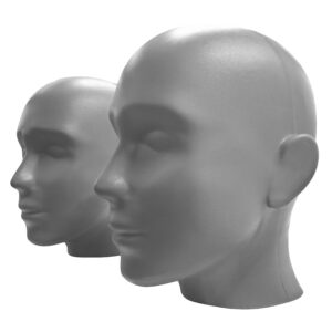 Wig stand head forms